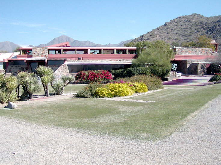 Taliesin West front view