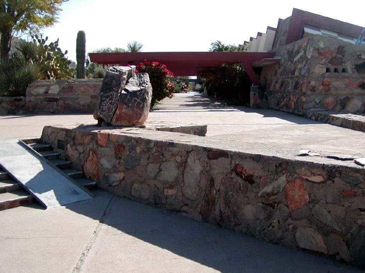 Rear/Front of main building