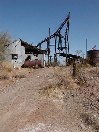The blacksmith shop and Main Shaft