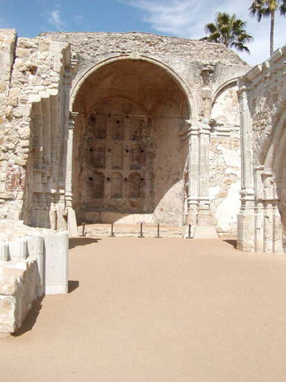 Great Stone Church - Begun in 1797, destroyed in 1812.