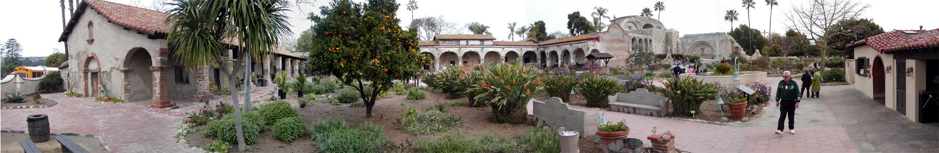 San Juan Capistrano Entry 180 degree Panorama