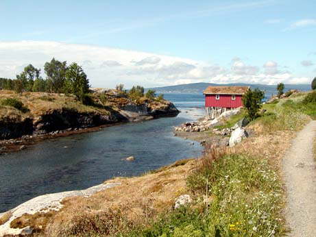 picturesque building next to bridge