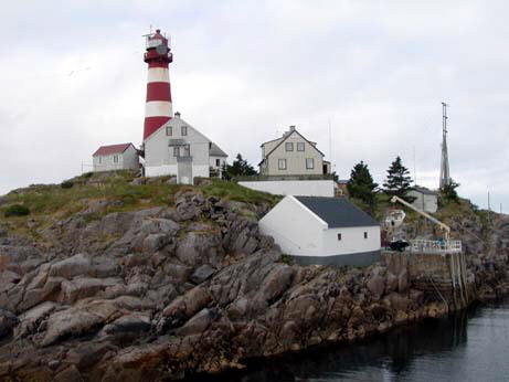Skrova Lighthouse - on Ferry to Svolvaer
